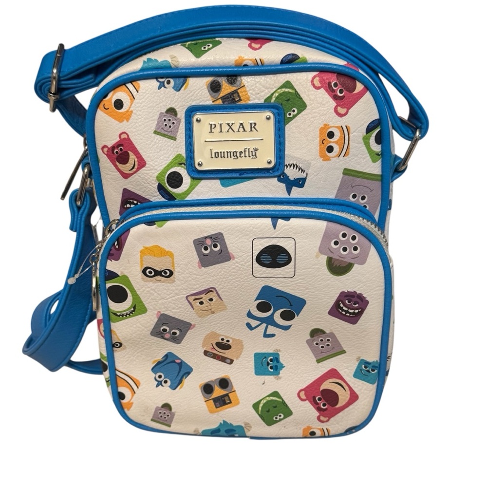 NWOT Funko Loungefly Disney Pixar Triple Compartment Crossbody Bag.